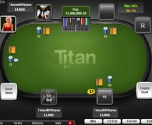 Miniature d'une table de Titan Poker