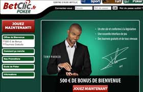 Accueil Betclic Poker