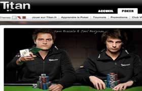 Accueil Titan Poker